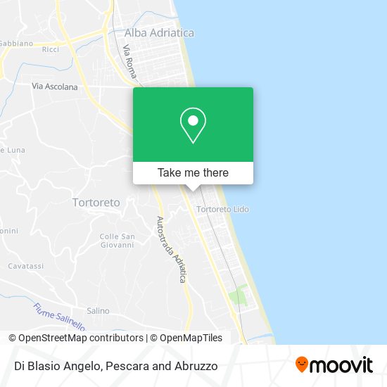 Di Blasio Angelo map