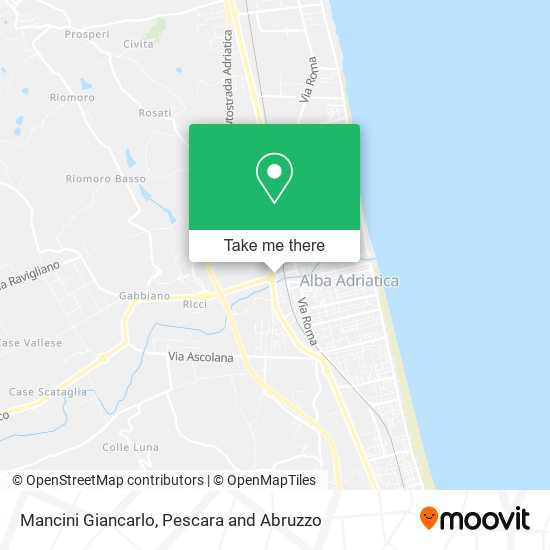 Mancini Giancarlo map