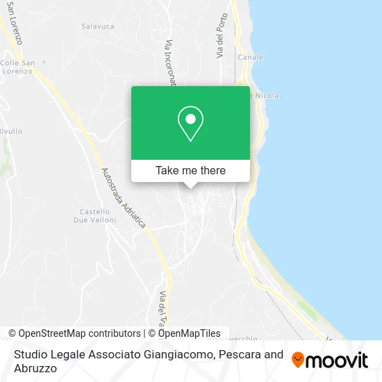 Studio Legale Associato Giangiacomo map