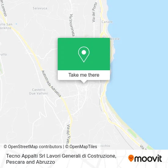 Tecno Appalti Srl Lavori Generali di Costruzione map