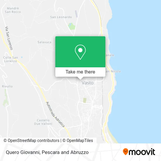 Quero Giovanni map