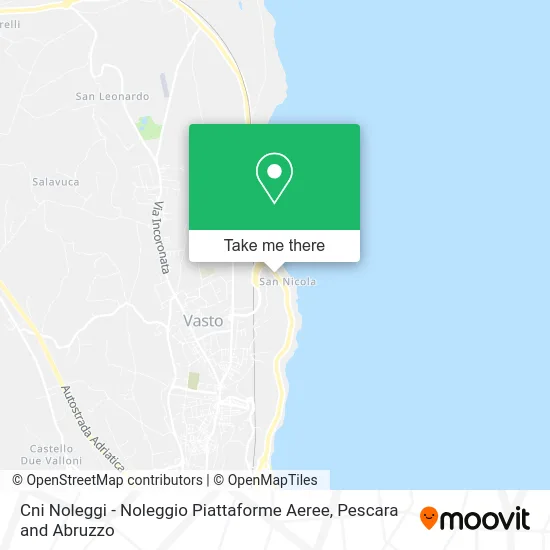 Cni Noleggi - Noleggio Piattaforme Aeree map