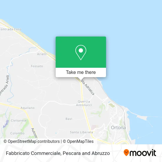 Fabbricato Commerciale map