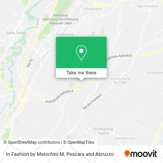 In Fashion by Menichini M map