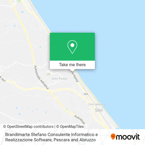 Brandimarte Stefano Consulente Informatico e Realizzazione Software map