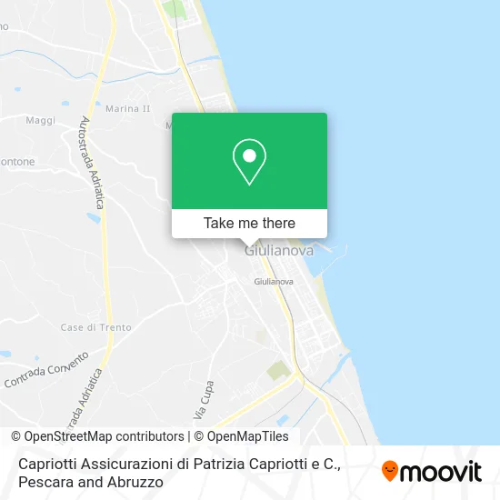 Capriotti Assicurazioni di Patrizia Capriotti e C. map