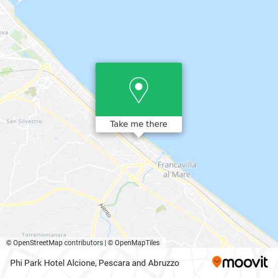 Phi Park Hotel Alcione map