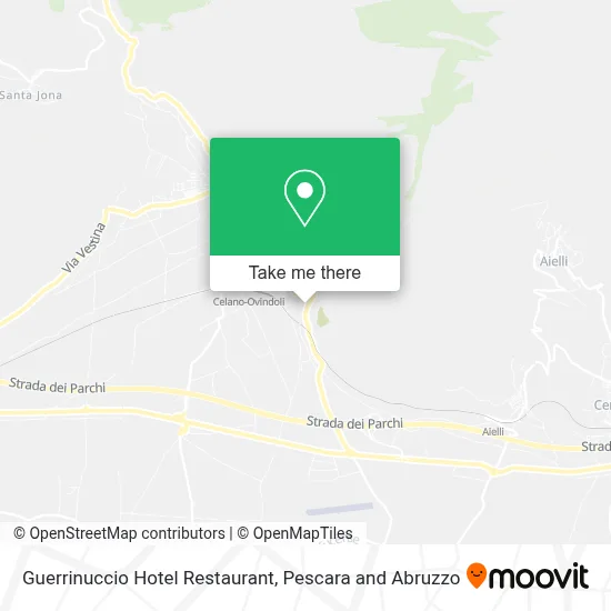 Guerrinuccio Hotel Restaurant map