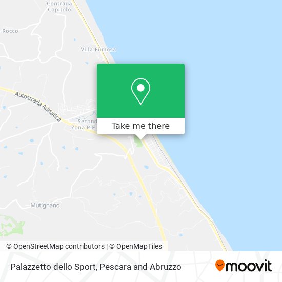 Palazzetto dello Sport map
