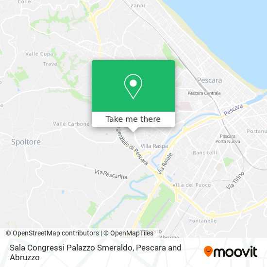 Sala Congressi Palazzo Smeraldo map
