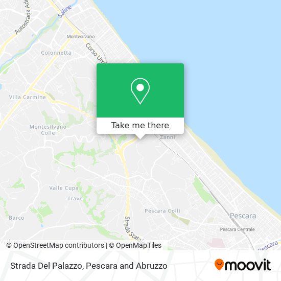 Strada Del Palazzo map