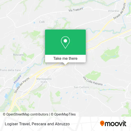 Logiser Travel map