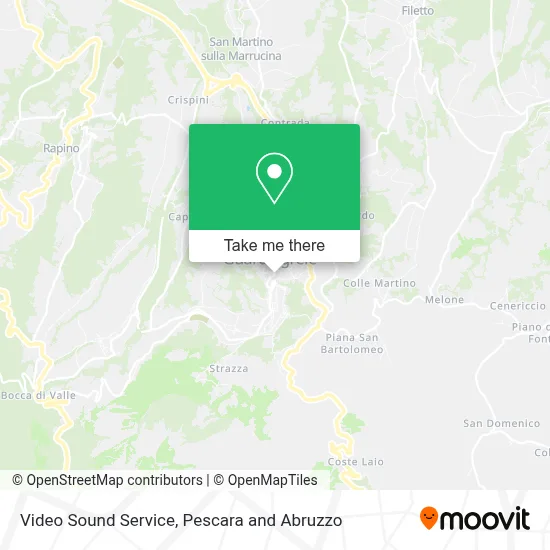 Video Sound Service map