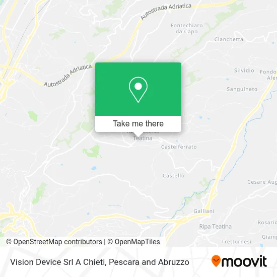 Vision Device Srl A Chieti map
