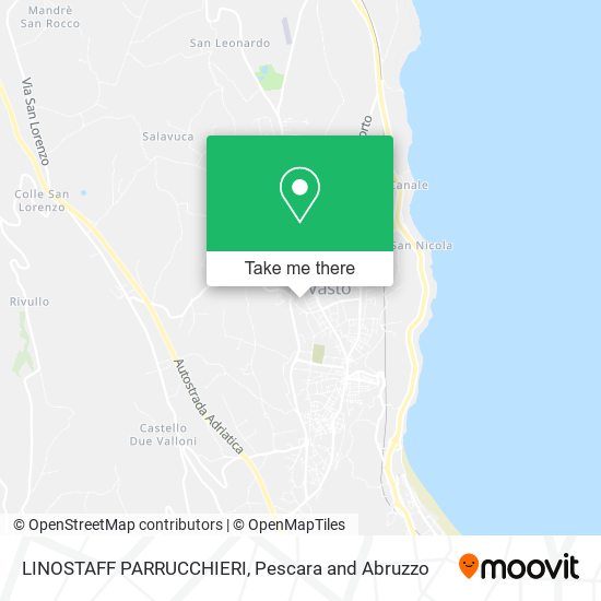 LINOSTAFF PARRUCCHIERI map