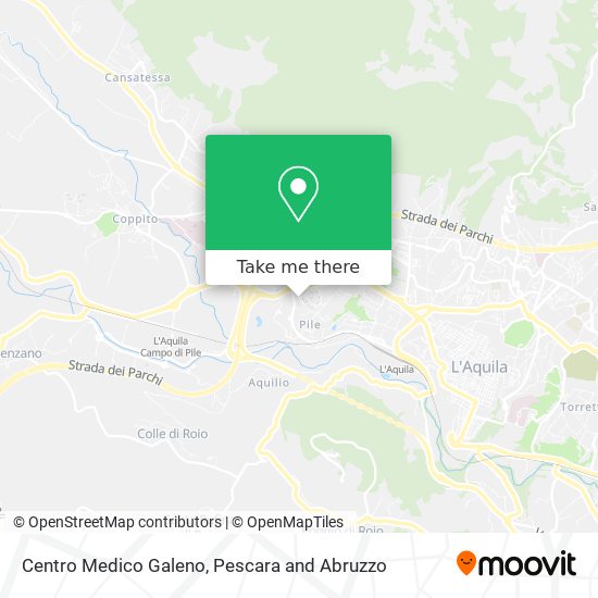 Centro Medico Galeno map