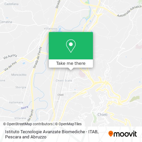 Istituto Tecnologie Avanzate Biomediche - ITAB map
