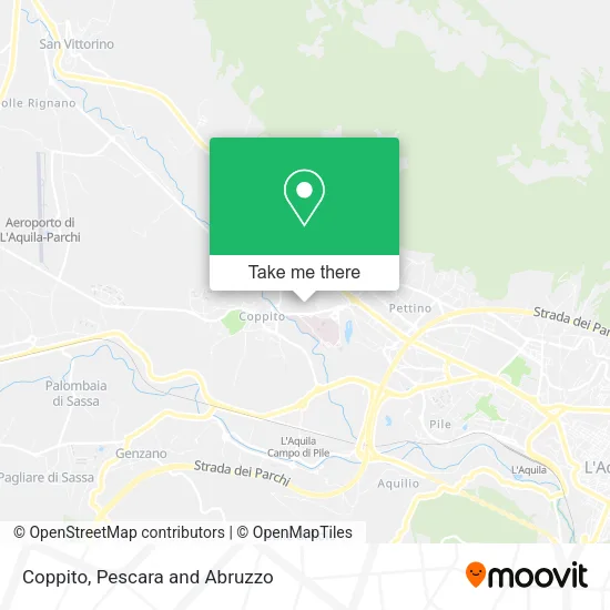Coppito map