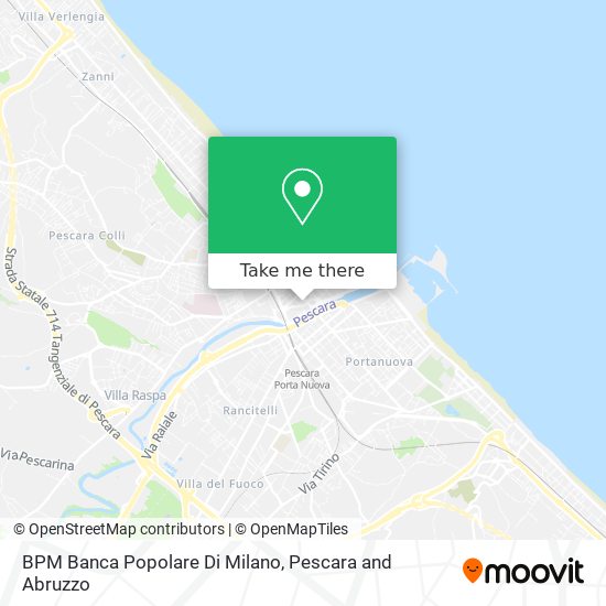 BPM Banca Popolare Di Milano map