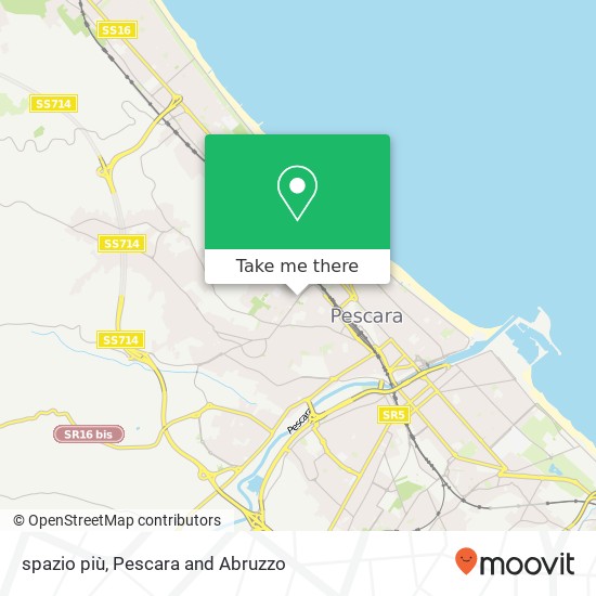 spazio più map