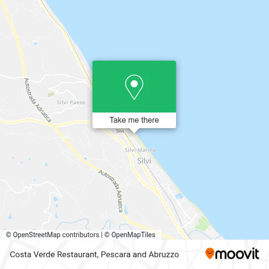Costa Verde Restaurant map