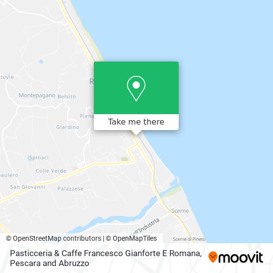 Pasticceria & Caffe Francesco Gianforte E Romana map