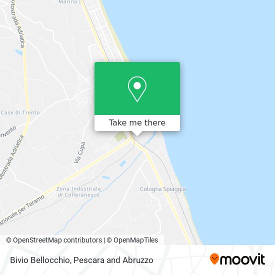 Bivio Bellocchio map