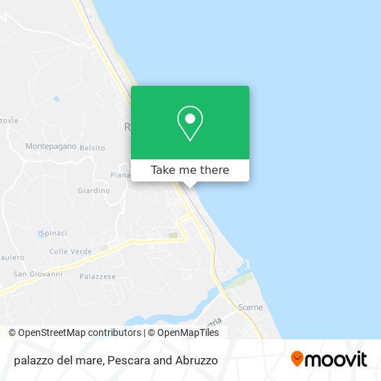 palazzo del mare map