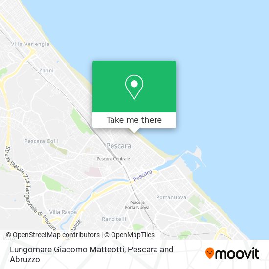 Lungomare Giacomo Matteotti map