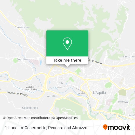 1 Localita' Casermette map