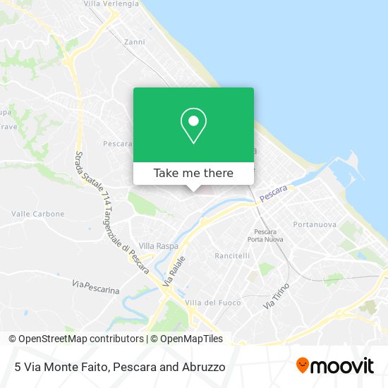 5 Via Monte Faito map