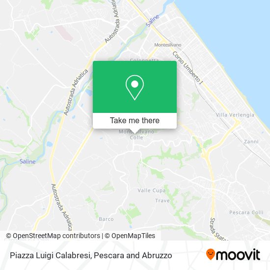 Piazza Luigi Calabresi map
