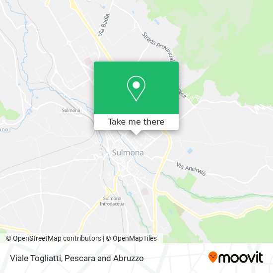 Viale Togliatti map