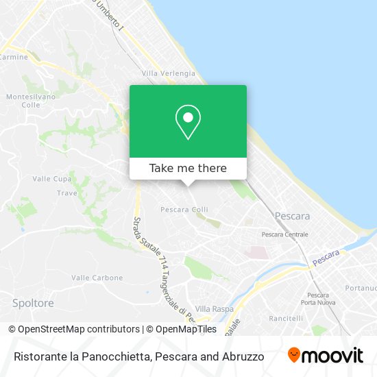 Ristorante la Panocchietta map