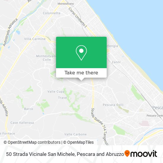 50 Strada Vicinale San Michele map