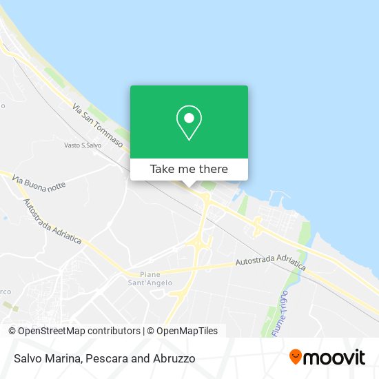 Salvo Marina map