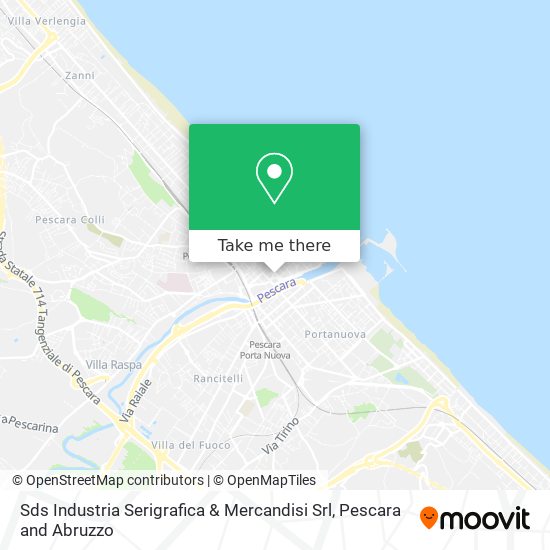 Sds Industria Serigrafica & Mercandisi Srl map