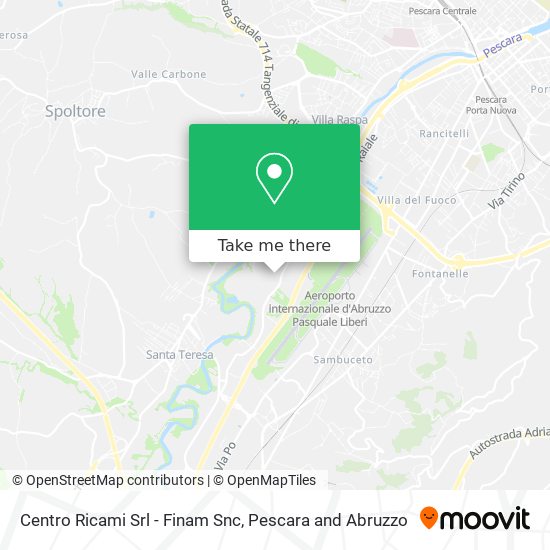 Centro Ricami Srl - Finam Snc map