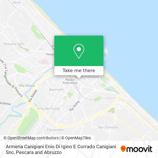 Armeria Canigiani Enio Di Igino E Corrado Canigiani Snc map