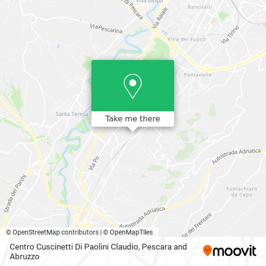 Centro Cuscinetti Di Paolini Claudio map