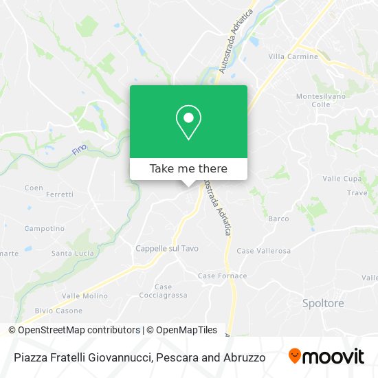 Piazza Fratelli Giovannucci map