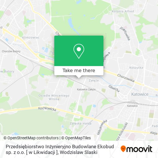 Przedsiębiorstwo Inżynieryjno Budowlane Ekobud sp. z o.o. [ w Likwidacji ] map