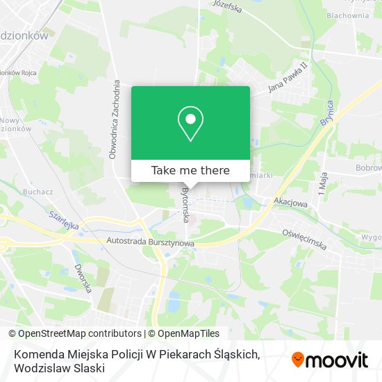 Komenda Miejska Policji W Piekarach Śląskich map