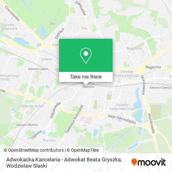 Adwokacka Kancelaria - Adwokat Beata Gryszka map