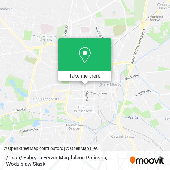 Карта /Desu/ Fabryka Fryzur Magdalena Polińska