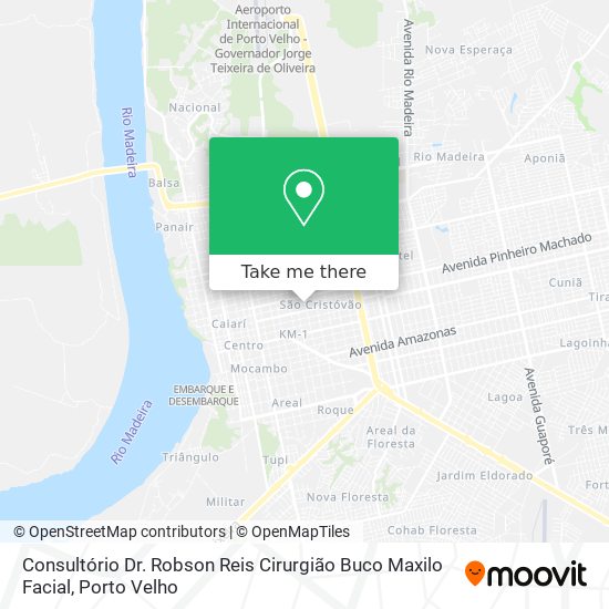 Consultório Dr. Robson Reis Cirurgião Buco Maxilo Facial map