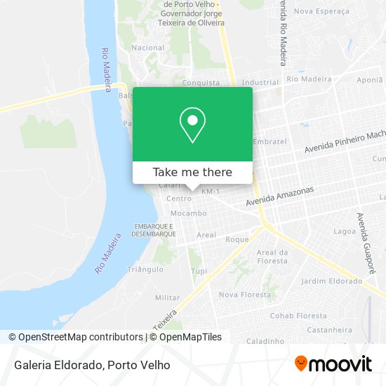 Galeria Eldorado map