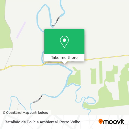 Batalhão de Polícia Ambiental map