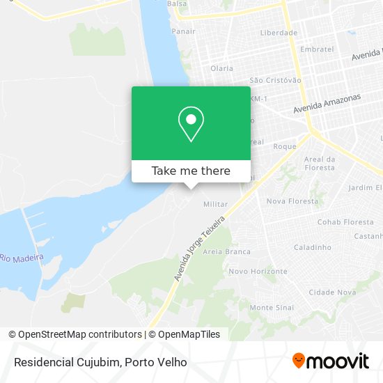 Residencial Cujubim map