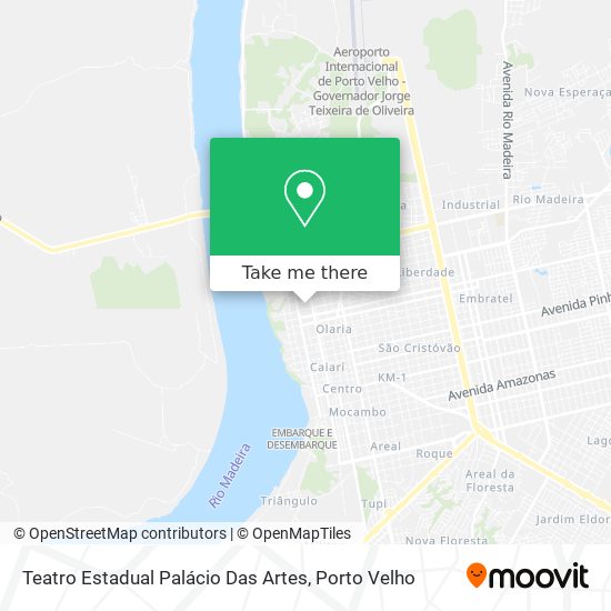 Teatro Estadual Palácio Das Artes map